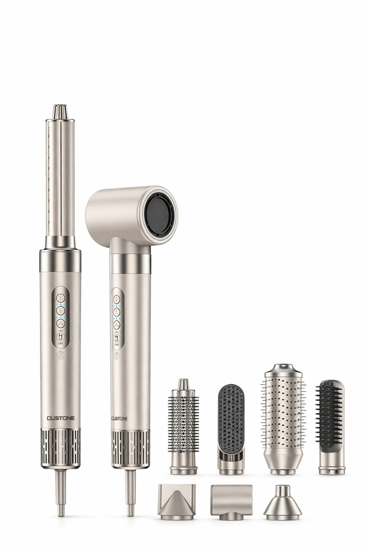 Styluxe™- 8 In 1 Hair Curler Blowing Combs