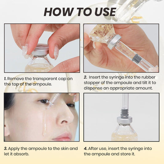 Silk Collagen Peptide Ampoule Tube Liquid
