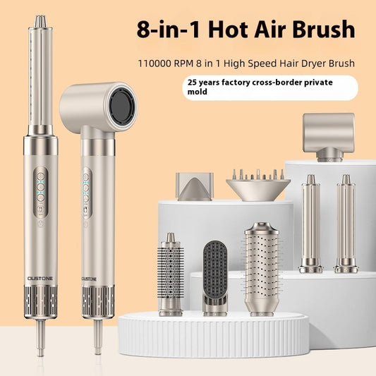 Styluxe™- 8 In 1 Hair Curler Blowing Combs